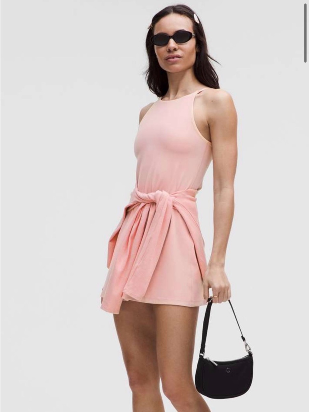 Lululemon Align High-Neck Dress *Light Support, A/B Cup Pink Haze Size 6 - Picture 8 of 11